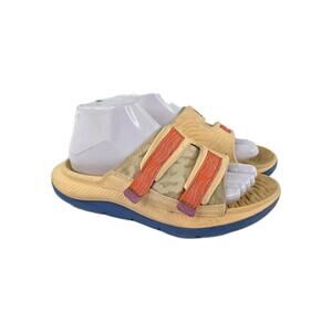 Hoka Ora Luxe Recovery Slide Sandals Women's US 7 Impala Vibrant Orange Shoes
